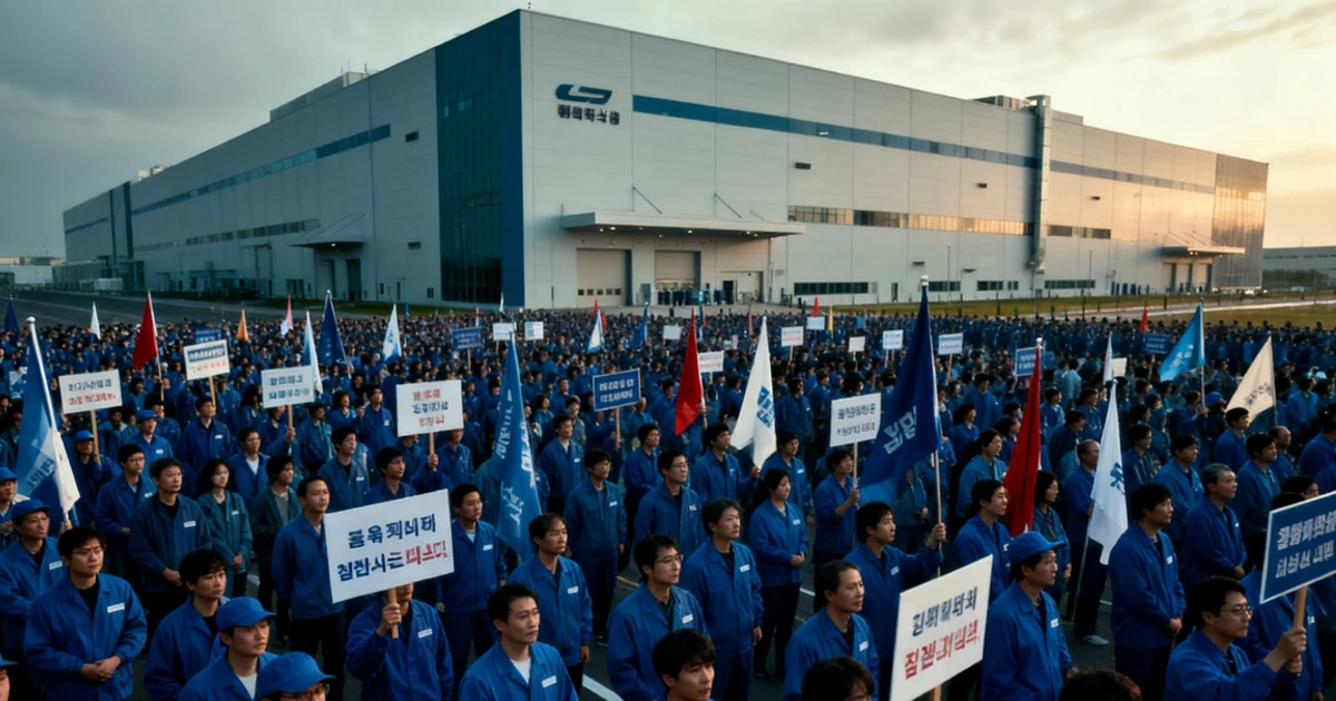 三星电子 5 万工人罢工:韩国半导体供应链的阿喀琉斯之踵